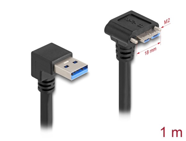 DELOCK USB 5 Gbps Kabel Typ-A zu Micro-B (80482)