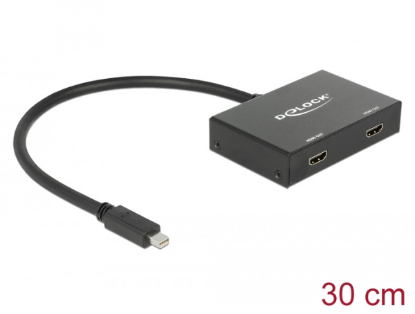 DeLOCK 87696 Videosplitter Mini DisplayPort 2x HDMI (87696)