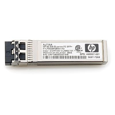 HP 8 Gb LW B-Serie, 10 km FC 1 SFP+ Transceiver (AJ717A)