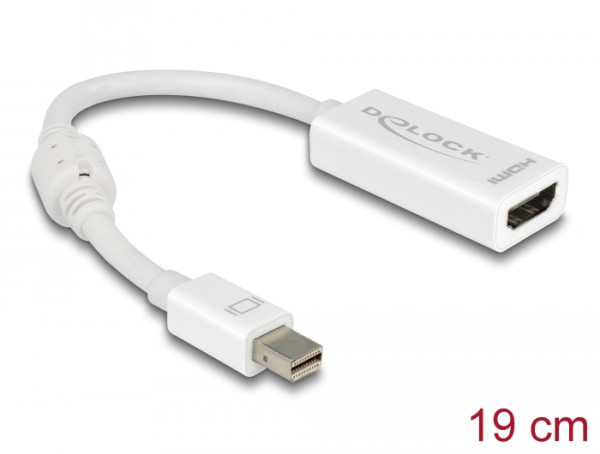 DeLOCK Adapter mini Displayport / HDMI FM HDMI Typ A Standard Weiß (65128)