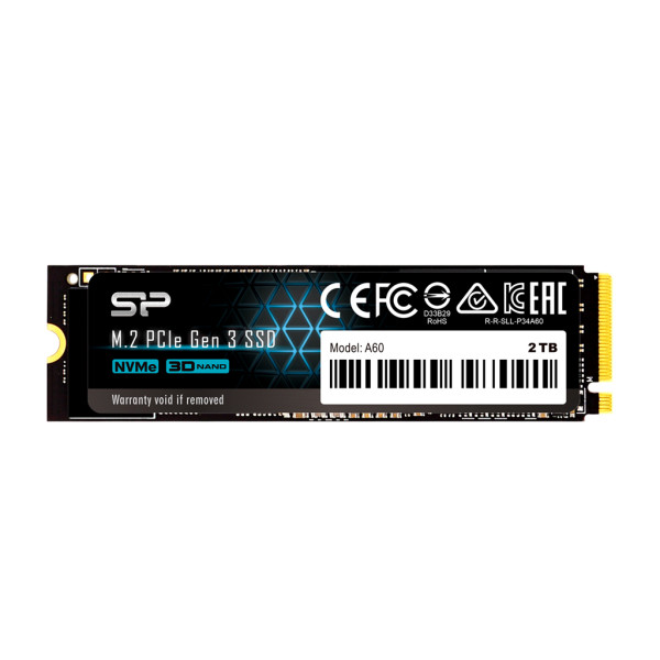 Silicon Power SSD 1TB Silicon Power M.2 PCI-E Ace A60 Gen 3x4 NVMe (SP001TBP34A60M28)