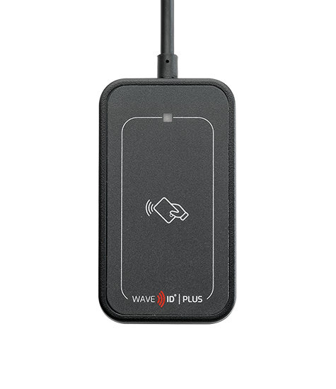 RF IDEAS WAVE ID Plus Mini Keystroke Black USB Reader, 5yr (RDR-80531BKU-5Y)