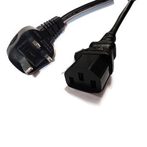 Unitech 3 Pins Power Cord (UK) for Power Adaptor (1550-602689G)