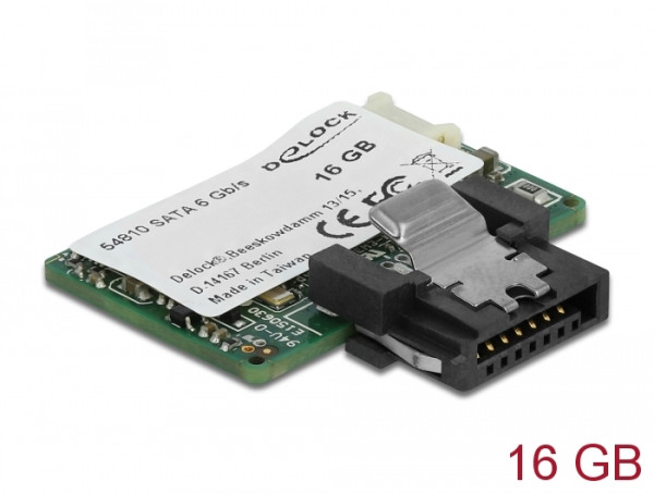 Delock SATA DOM Module - 16 GB SSD - intern (54810)