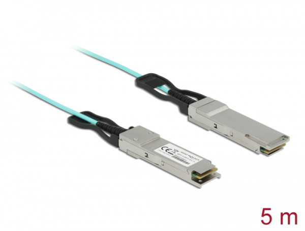 DeLOCK Aktives Optisches Kabel QSFP+ 5 m (84048)