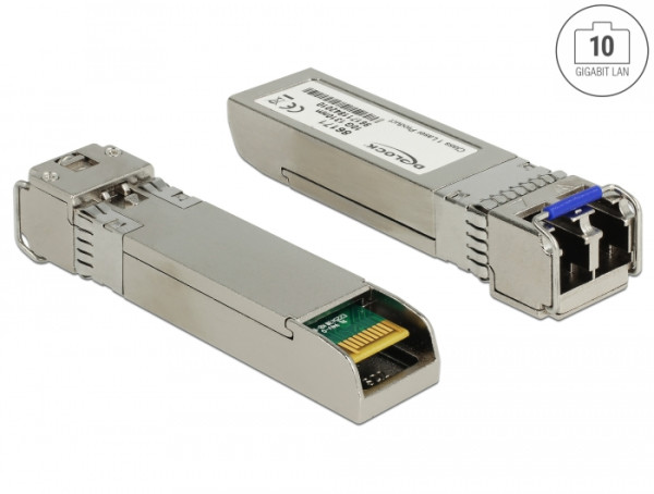 DeLOCK 10GBase-LR Netzwerk-Transceiver-Modul Faseroptik 10000 Mbit/s SFP+ 1310 nm (86171)