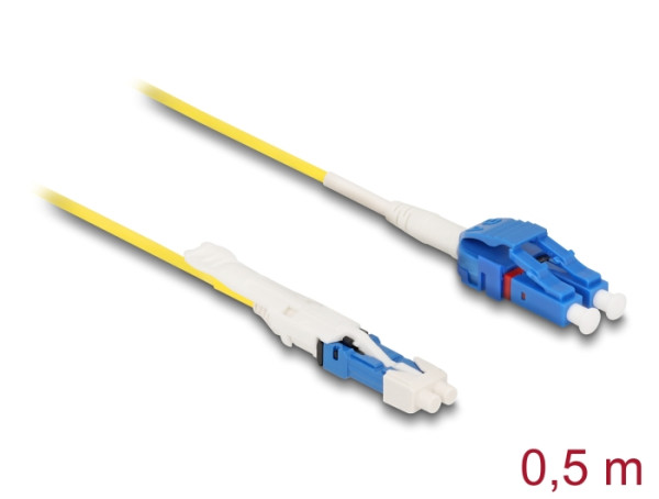 DELOCK LWL Kabel CS zu LC Duplex UPC0,5m (88291)