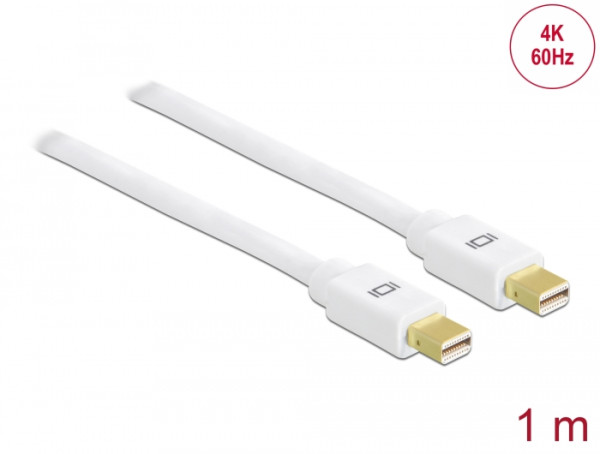 DeLOCK 82794 DisplayPort-Kabel 1 m Weiß (82794)