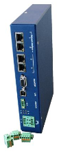 Barox Ind. DSL-Router Mini-Switch 4 x Ethernet + 2 x SHDSL (FX-RAIL2N4ETH-24V)