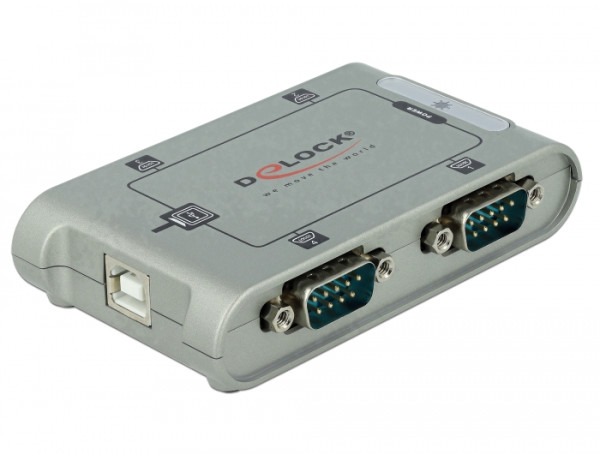 DeLOCK 4 Port USB 2.0 Seriell Hub (87414)