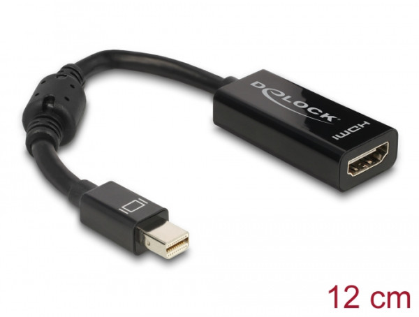 DeLOCK Adapter mini Displayport / HDMI 0,18 m HDMI Typ A Standard Schwarz (65099)