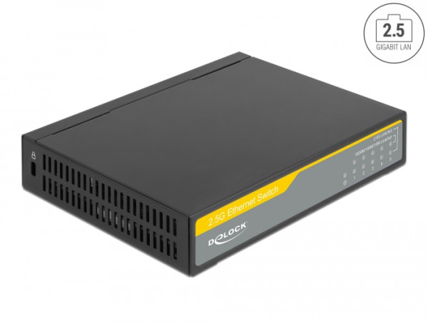 DeLOCK 2,5 Gigabit Ethernet Switch 5 Port (87781)