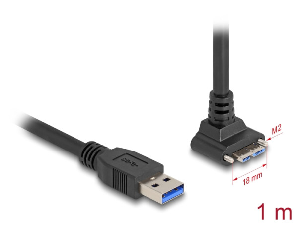 DELOCK USB 5 Gbps Kabel Typ-A zu Micro-B (80483)