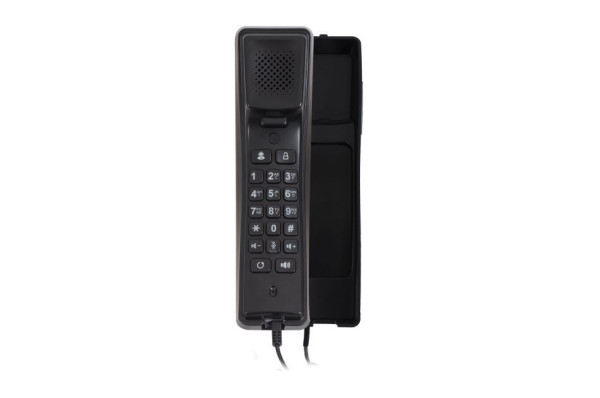 2N 1120101B IP-Telefon Schwarz 2 Zeilen (1120101B)