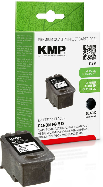 KMP C79 Druckerpatrone 1 Stücke Schwarz (1511,4051)