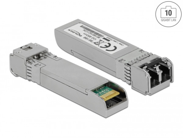 Delock SFP+-Transceiver-Modul - 10 GigE - 10GBase-SR (86199)