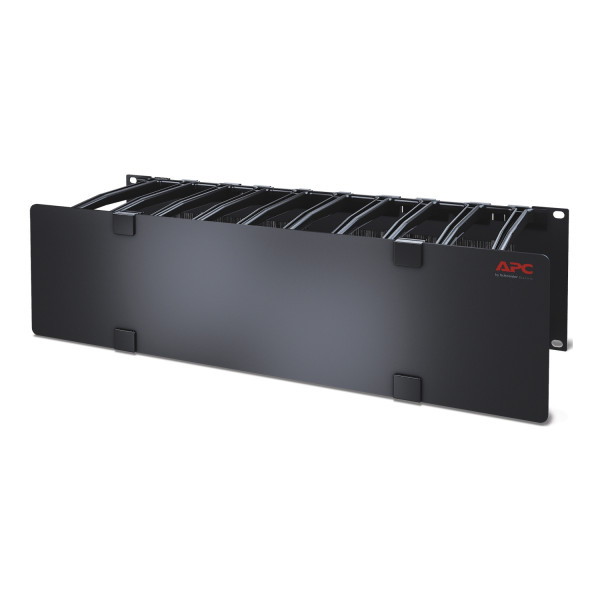 APC Cable Management - Rack-Kabelführungsplatte mit Abdeckung (AR8605)