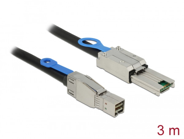 Delock Externes SAS-Kabel - SAS 6Gbit/s - 4 x Mini SAS HD SFF-8644 (83735)