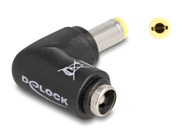 DELOCK DC Adapter 5,5 x 2,5 mm St zu Bu (80795)