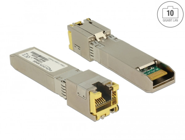 Delock SFP+-Transceiver-Modul - 10 GigE - 10GBase-T (86460)