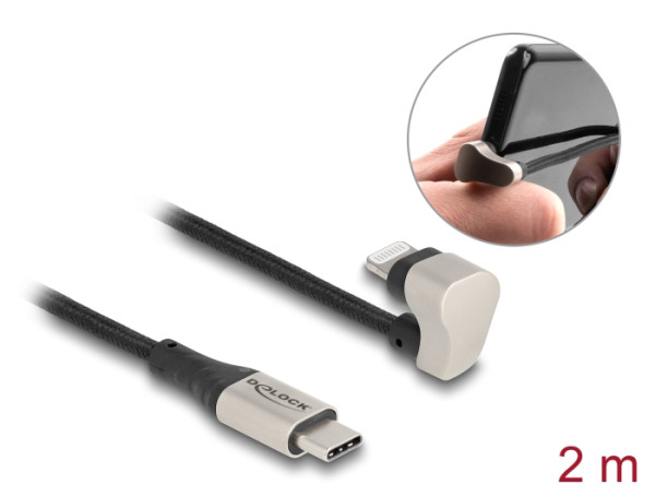 DELOCK Daten-und Ladekabel USB Type-C 2m (80026)