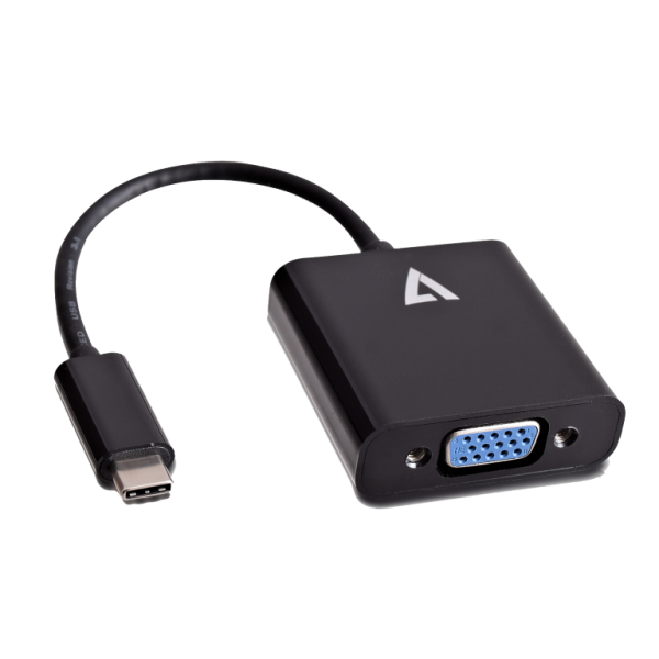 V7 USB-C TO VGA ADAPTER BLACK (V7UCVGA-BLK-1E)