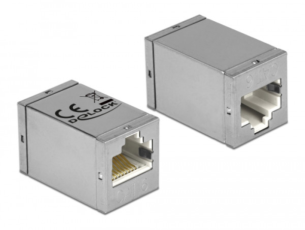 DeLOCK 86250 Kabeladapter RJ45 Grau (86250)