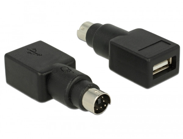 Delock Tastatur- / Maus-Adapter - PS/2 M (65898)