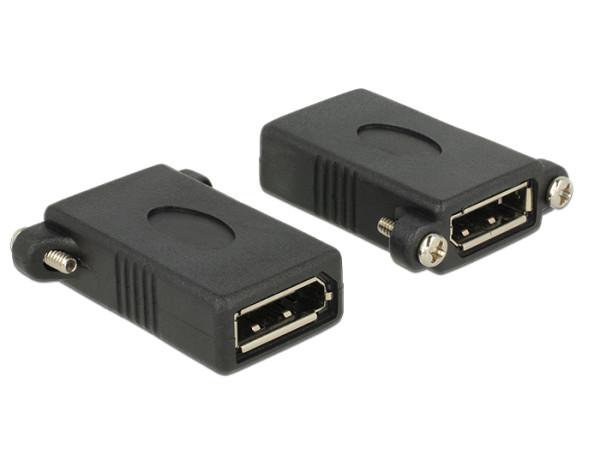 DeLOCK DisplayPort 1.1 F-F Schwarz (85123)