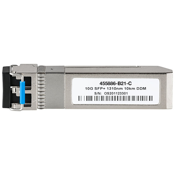 Transceiver 10GBASE SFP+ LR 1310nm 10km LC HPE kompatibel (455886-B21-C)