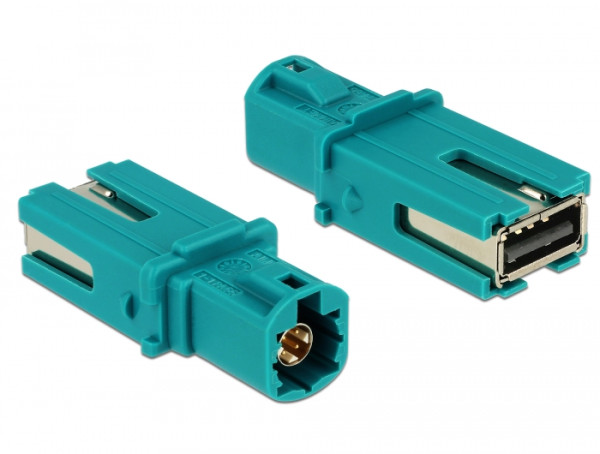 DeLOCK 89896 Kabeladapter HSD USB 2.0 Type-A Blau (89896)