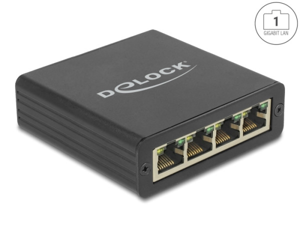 DELOCK Adapter USB 3.0 > 4 x Gigabit LAN (62966)