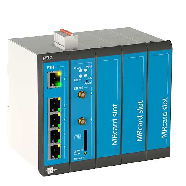 INSYS MRX5 LTE 1.2 IND CELL ROUTER (10023440)