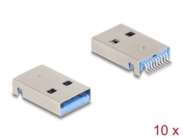 DELOCK USB 5 Gbps Typ-A Stecker 9Pin SMD (66946)