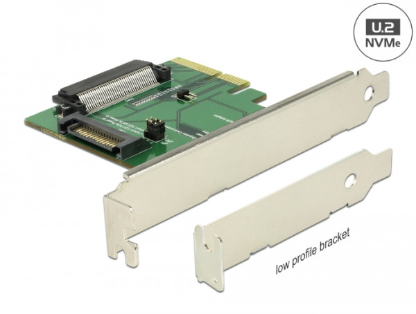 DeLOCK 89672 Schnittstellenkarte/Adapter Eingebaut PCI, SATA, U.2 (89672)