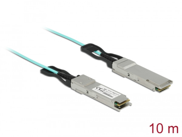 DeLOCK Aktives Optisches Kabel QSFP+ 10 m (84054)