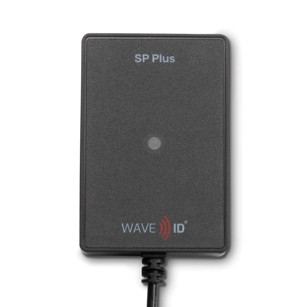 RF IDEAS WAVE ID SP Plus w/iCLASS ID & Seos Ricoh Black USB (RDR-800R1AKU)