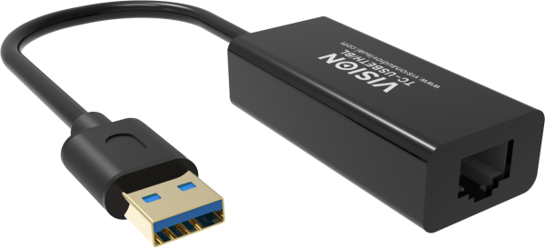 Vision TC-USBETH/BL Netzwerkkarte Ethernet (TC-USBETH/BL)