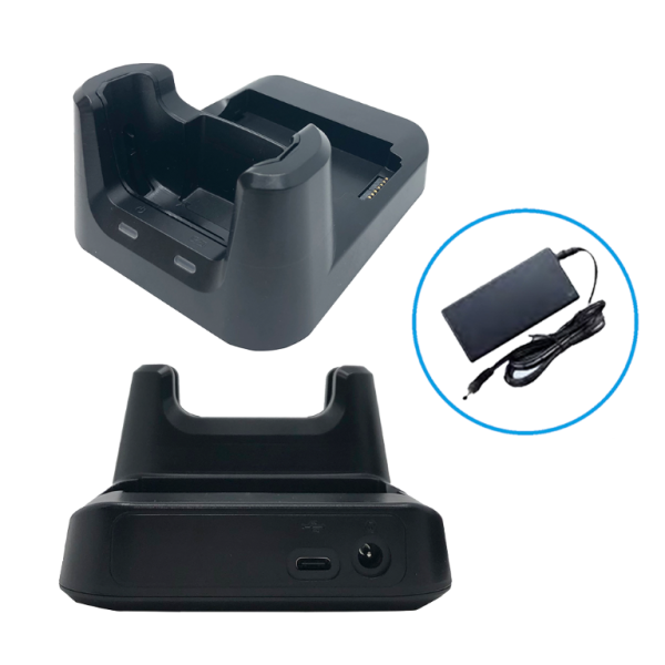 UNITECH HT330 1-slot USB cradle with spare battery slot. C (5000-900099G)