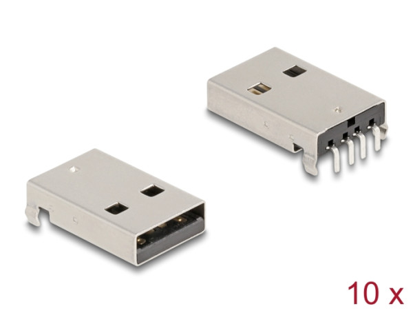 DELOCK USB 2.0 Typ-A 4 Pin THT 10 Stuck (66757)