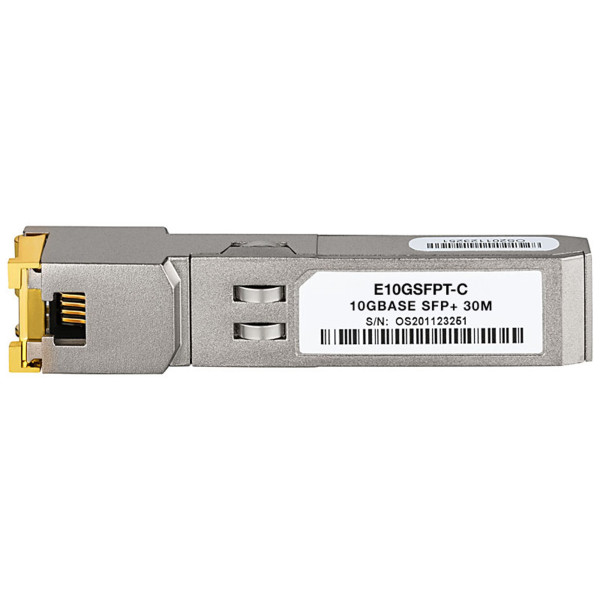 Transceiver 10GBASE SFP+ RJ45 30m T Copper Intel kompatibel (E10GSFPT-C)