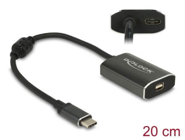 DeLOCK 62990 USB-Grafikadapter 4096 x 2160 Pixel Grau (62990)