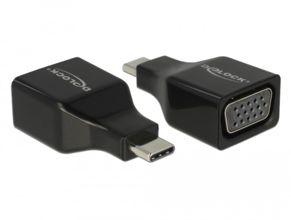 DeLOCK 63933 USB-Grafikadapter 1920 x 1080 Pixel Schwarz (63933)