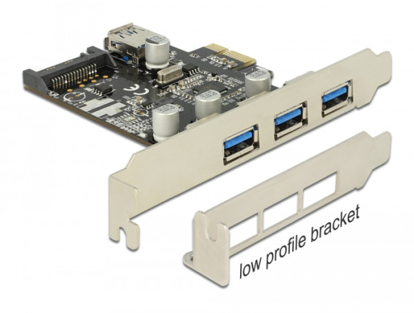 DeLOCK 89301 Schnittstellenkarte/Adapter Eingebaut USB 3.2 Gen 1 3.1 Gen 1 (89301)