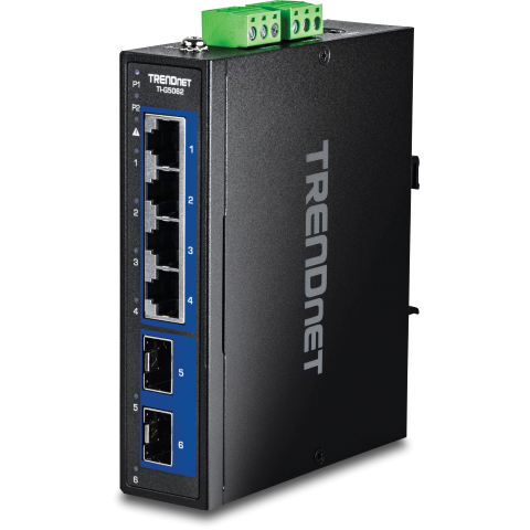 TRENDNET 6-PORT INDUSTRIAL 2.5G DIN-RAIL (TI-G5062)