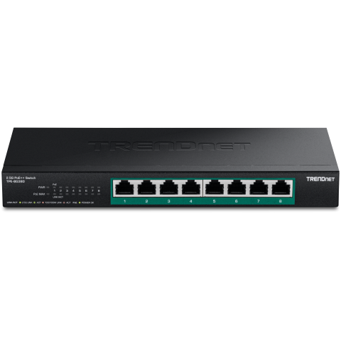 TRENDNET 8-PORT 2.5G POE++ SWITCH (TPE-BG380)