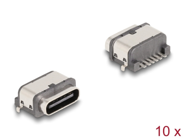 DELOCK USB 5 Gbps USB Type-C 6 Pin SMD (66945)