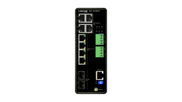 LANCOM IGS-3510XUP Managed L3 2.5G Ethernet 100/1000/2500 Energie Über Ethernet PoE Unterstützung Schwarz (61912)