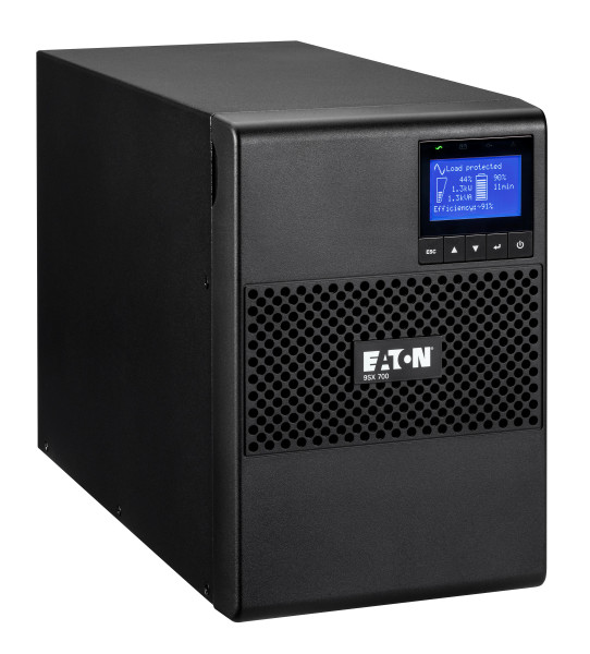 Eaton 9SX700I Unterbrechungsfreie Stromversorgung USV Doppelwandler Online 0,7 kVA 630 W 6 AC-Ausgänge (9SX700I)