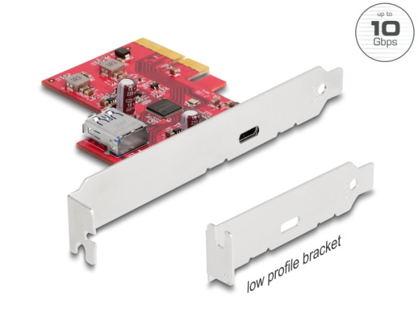 DELOCK PCI Express x1 Karte zu 2 x USB (90158)